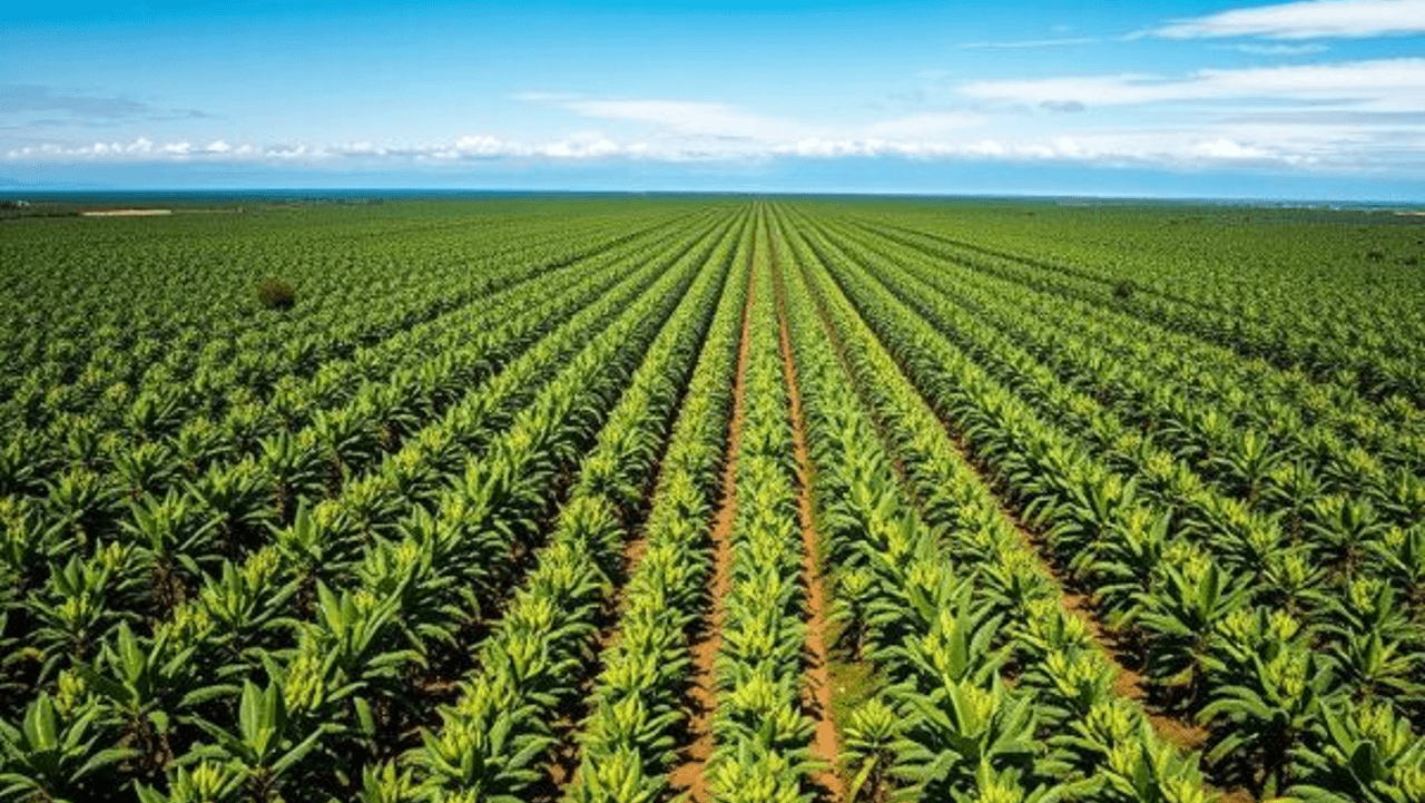 eFarming helps large plantations identify areas that require attention and timely care.