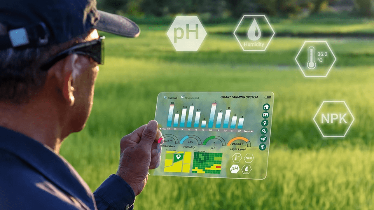 eFarming is a precision agriculture approach that uses satellite imagery and remote-sensing data.